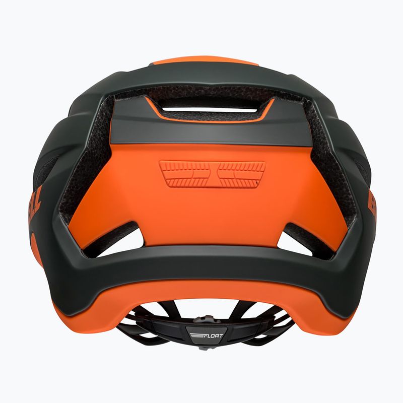 Шолом велосипедний Bell 4Forty Air Integrated MIPS matte dark green/orange 3