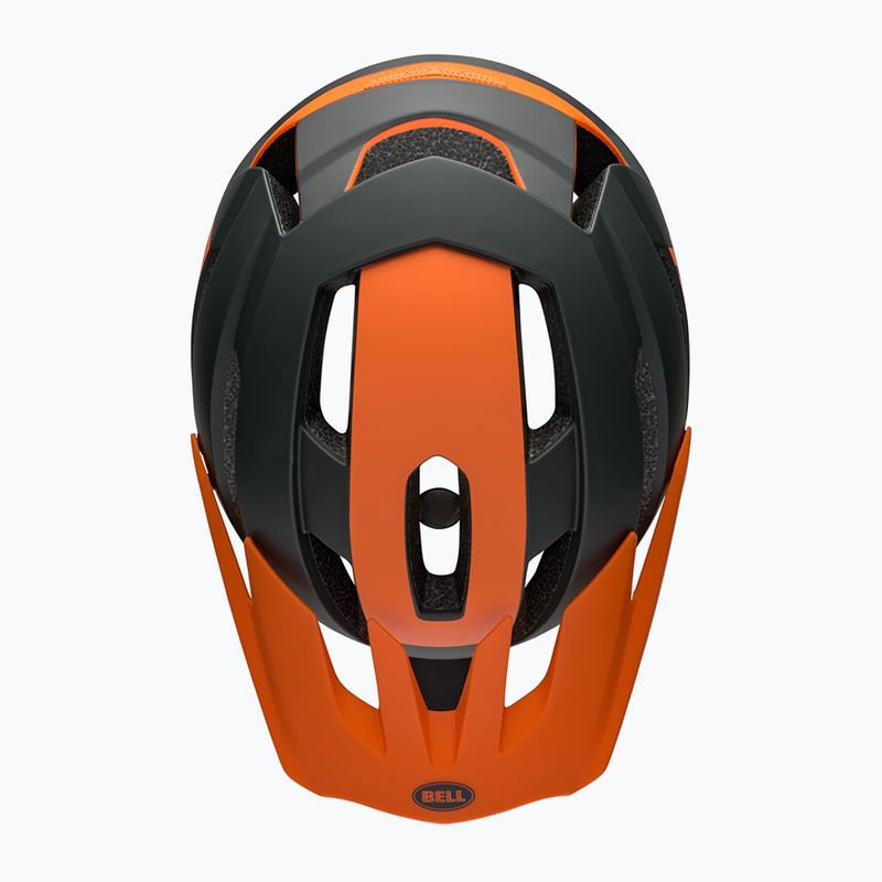 Шолом велосипедний Bell 4Forty Air Integrated MIPS matte dark green/orange 4