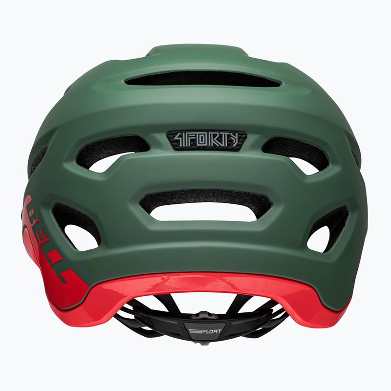 Шолом велосипедний Bell 4Forty gloss dark green/infrared 3