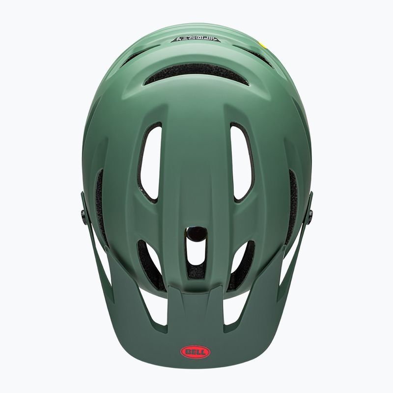 Шолом велосипедний Bell 4Forty gloss dark green/infrared 4