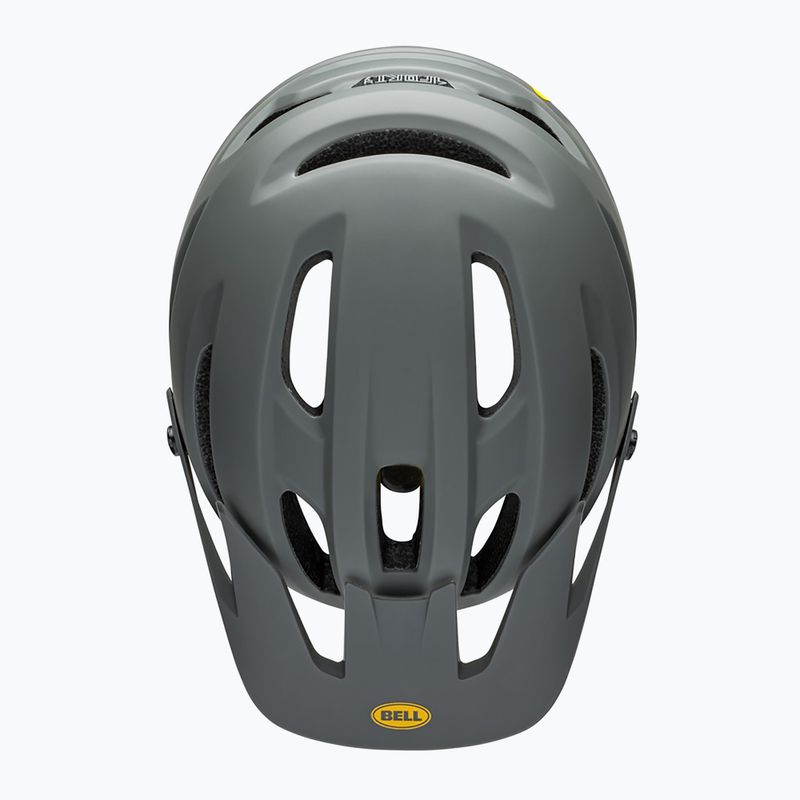 Шолом велосипедний Bell 4Forty gloss gray/yellow 4