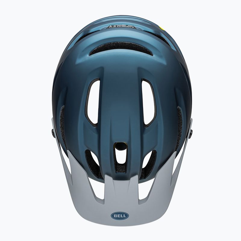 Шолом велосипедний Bell 4Forty Integrated MIPS matte gloss blue/gray 4