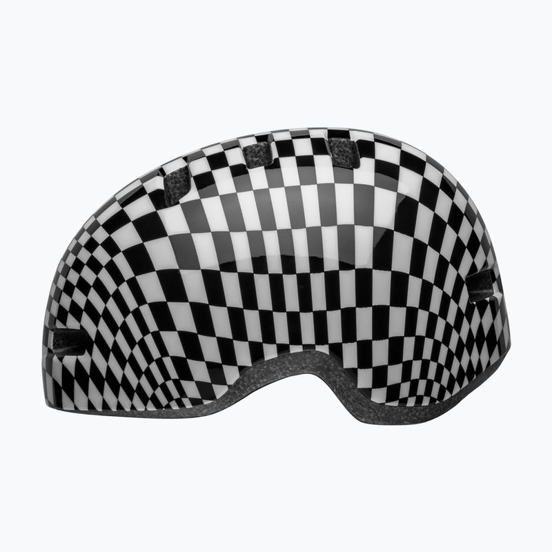 Шолом велосипедний дитячий Bell Lil Ripper checker gloss black/white 2