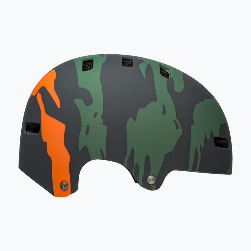 Шолом дитячий Bell Span ravine matte green/orange 2