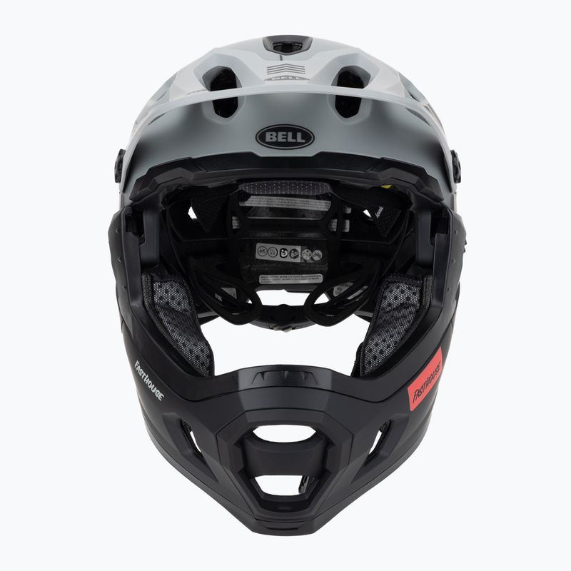 Шолом велосипедний Bell FF Super DH MIPS Spherical matte gray/black 2