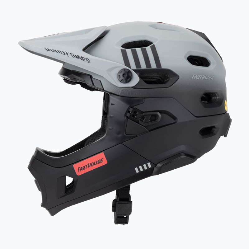 Шолом велосипедний Bell FF Super DH MIPS Spherical matte gray/black 3