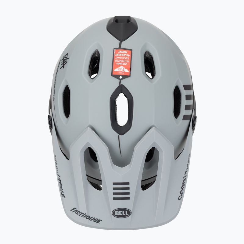 Шолом велосипедний Bell FF Super DH MIPS Spherical matte gray/black 6