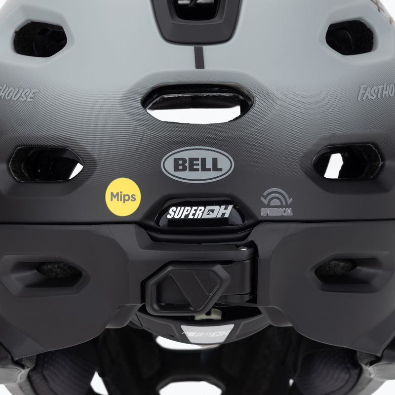 Шолом велосипедний Bell FF Super DH MIPS Spherical matte gray/black 7