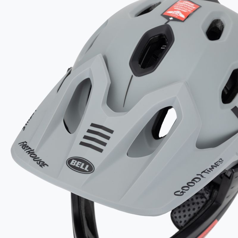 Шолом велосипедний Bell FF Super DH MIPS Spherical matte gray/black 9