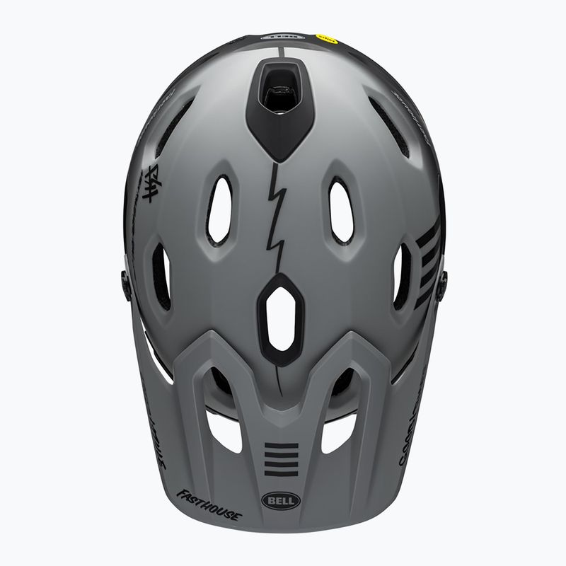 Шолом велосипедний Bell FF Super DH MIPS Spherical matte gray/black 5