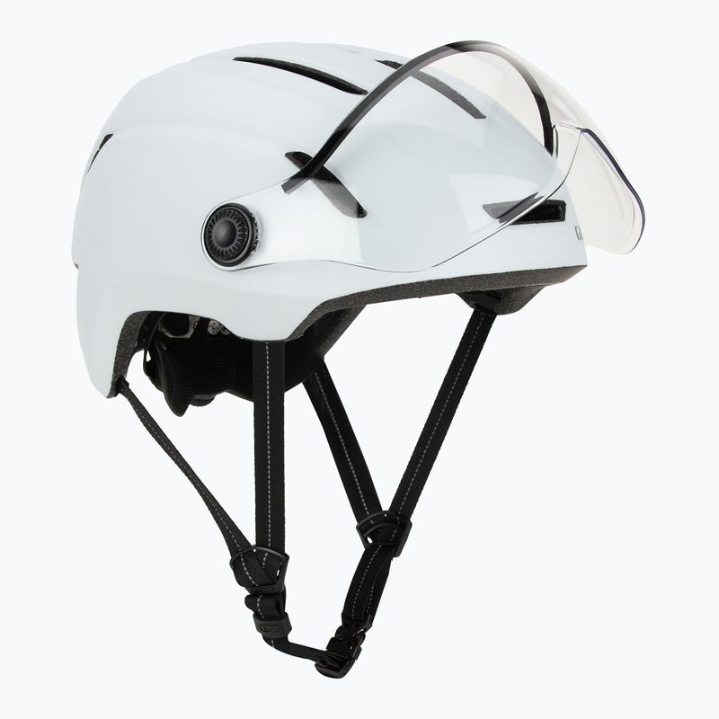 Шолом велосипедний Giro Evoke Shield Integrated MIPS matte chalk 2