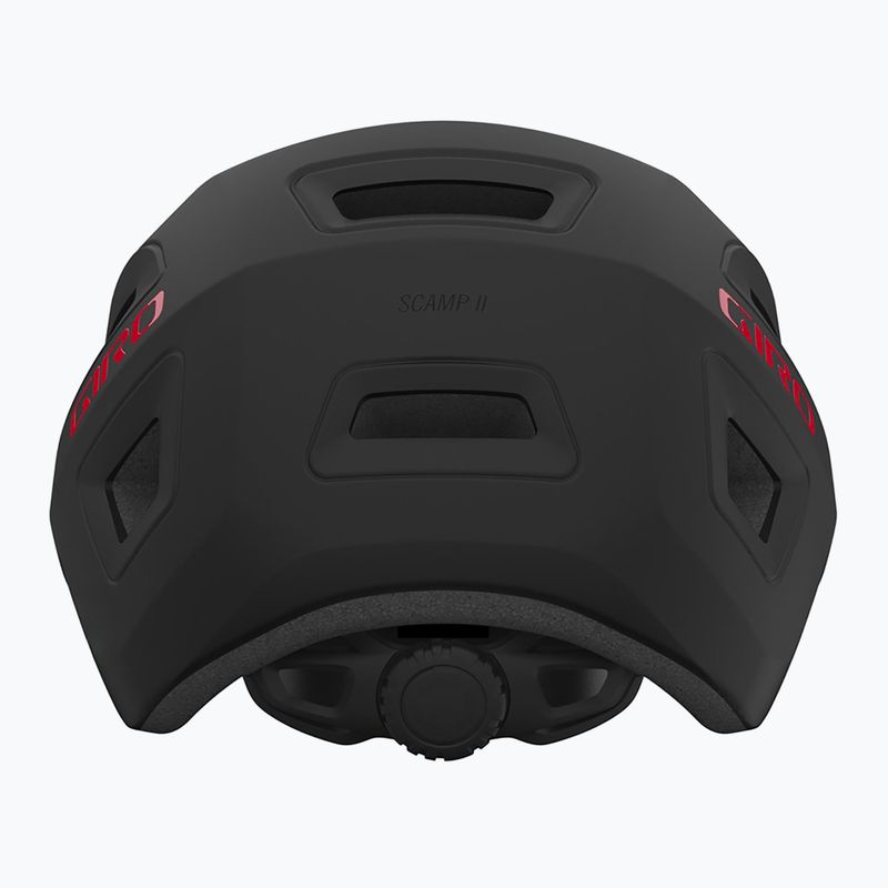 Шолом велосипедний дитячий Giro Scamp II Integrated MIPS matte black/red 3