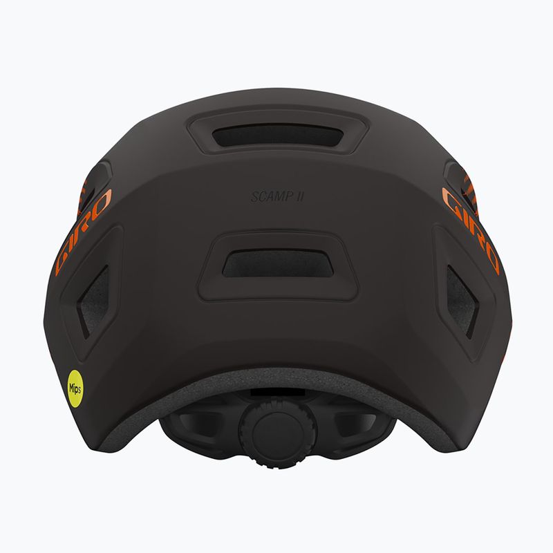 Шолом велосипедний дитячий Giro Scamp II Integrated MIPS matte orange towers 3