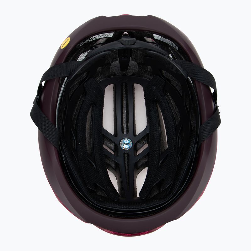 Шолом велосипедний Giro Agilis Integrated MIPS matte dark cherry towers 6