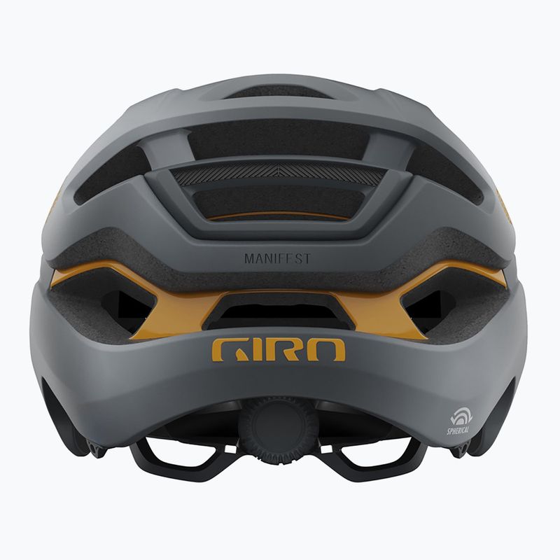 Шолом велосипедний Giro Manifest Spherical MIPS matte dark shark dune 3