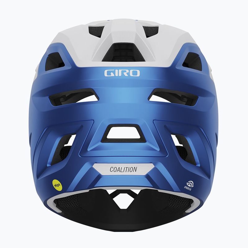 Шолом велосипедний Giro FF Coalition Spherical MIPS matte white/ano blue 3