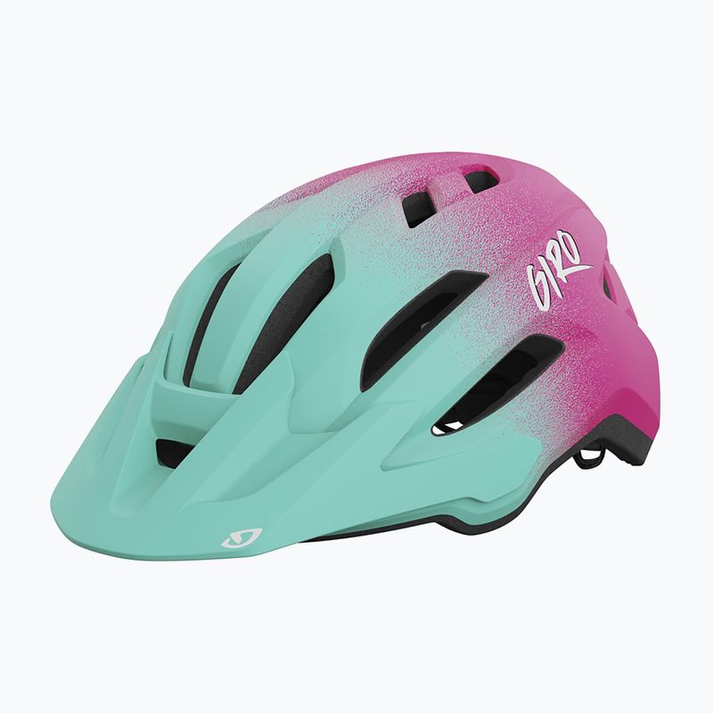 Шолом велосипедний дитячий Giro Fixture II Integrated MIPS matte teal fade
