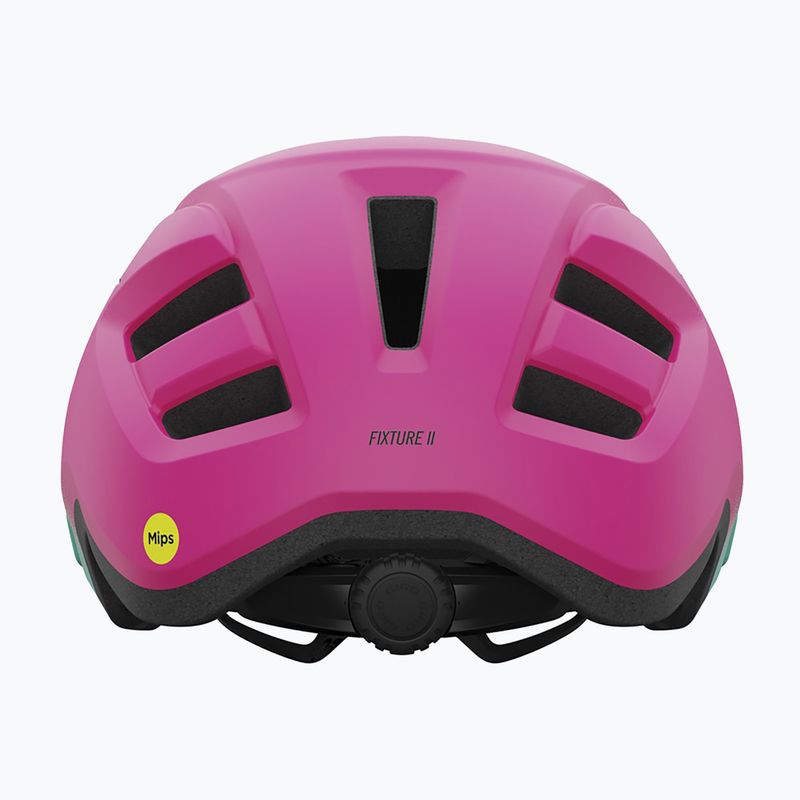 Шолом велосипедний дитячий Giro Fixture II Integrated MIPS matte teal fade 3