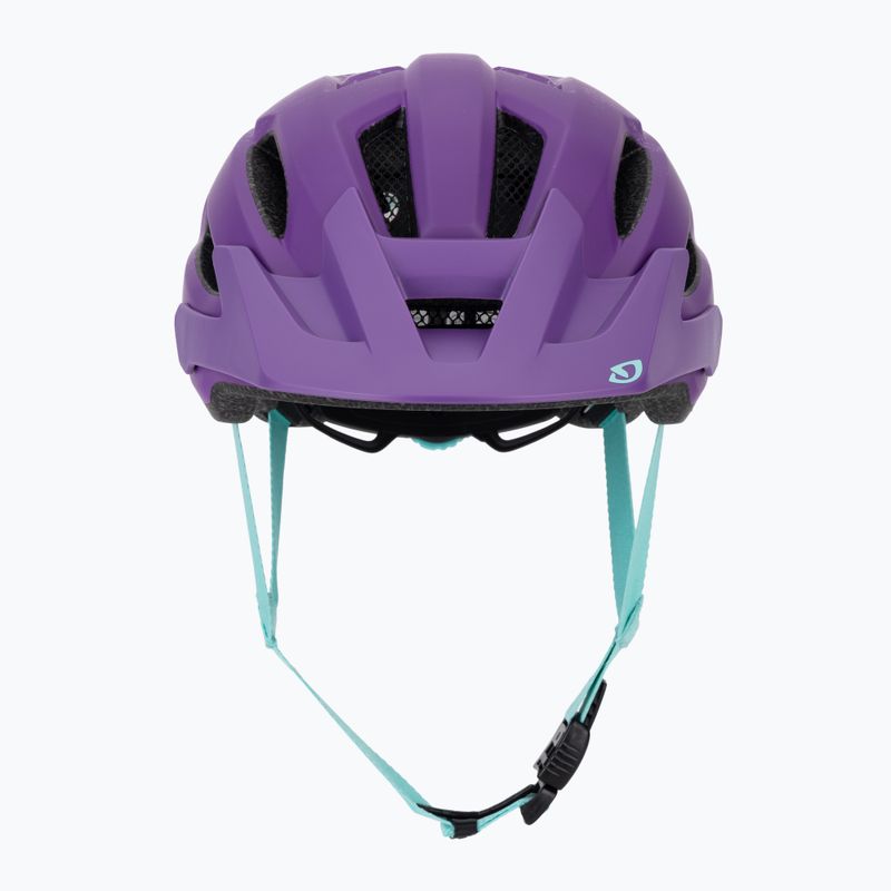 Шолом велосипедний дитячий Giro Fixture II Integrated MIPS matte purple ripple 2
