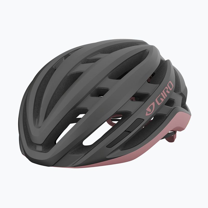 Шолом велосипедний Giro Agilis Integrated MIPS matte metallic coal/dusty rose