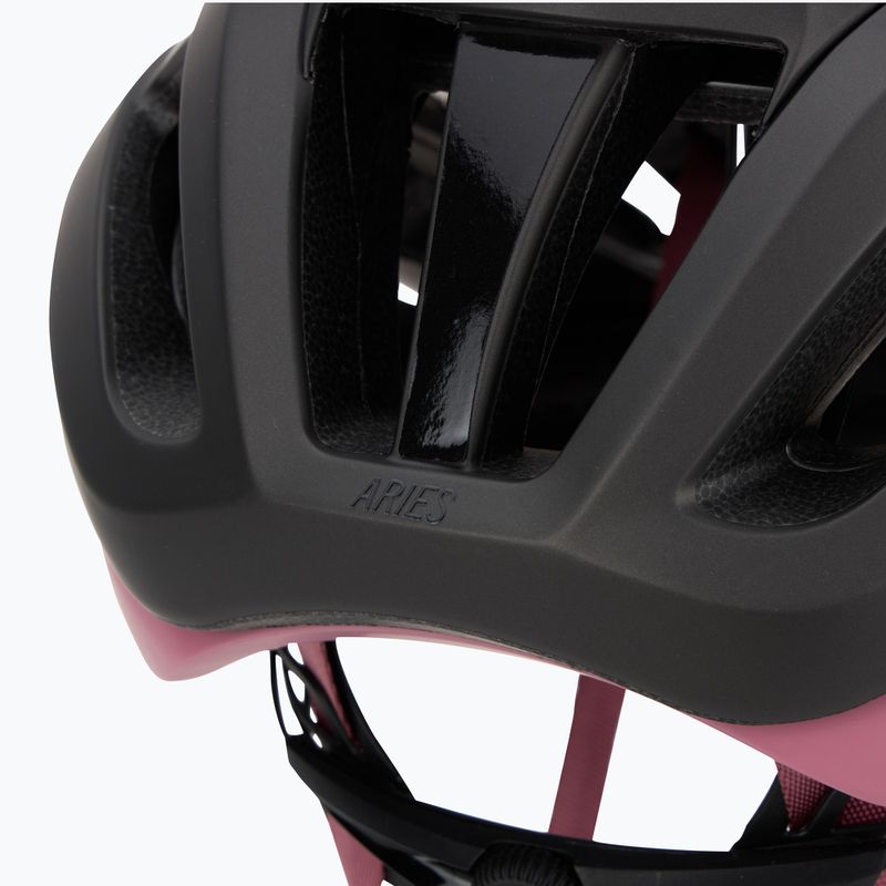 Шолом велосипедний Giro Aries Spherical MIPS matte metallic coal/dusty rose 7