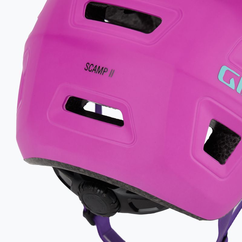 Шолом велосипедний дитячий Giro Scamp II Jr matte purple 7