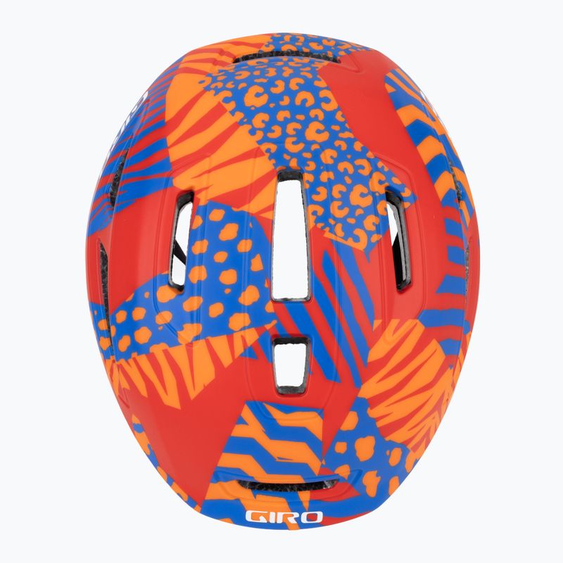 Шолом велосипедний дитячий Giro Scamp II Jr matte red animal 6