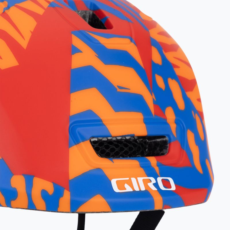 Шолом велосипедний дитячий Giro Scamp II Jr matte red animal 7