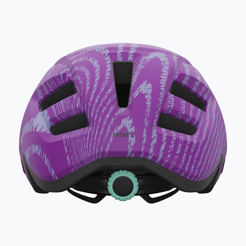 Шолом велосипедний дитячий Giro Fixture II matte purple ripple 3