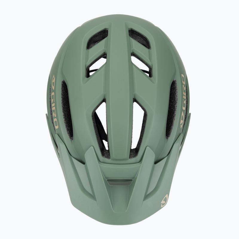 Шолом велосипедний Giro Fixture II matte hedge green/dark shark 6