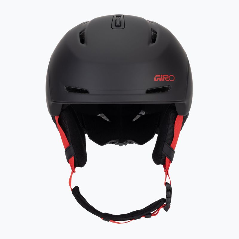 Шолом гірськолижний Giro Neo matte black red 2