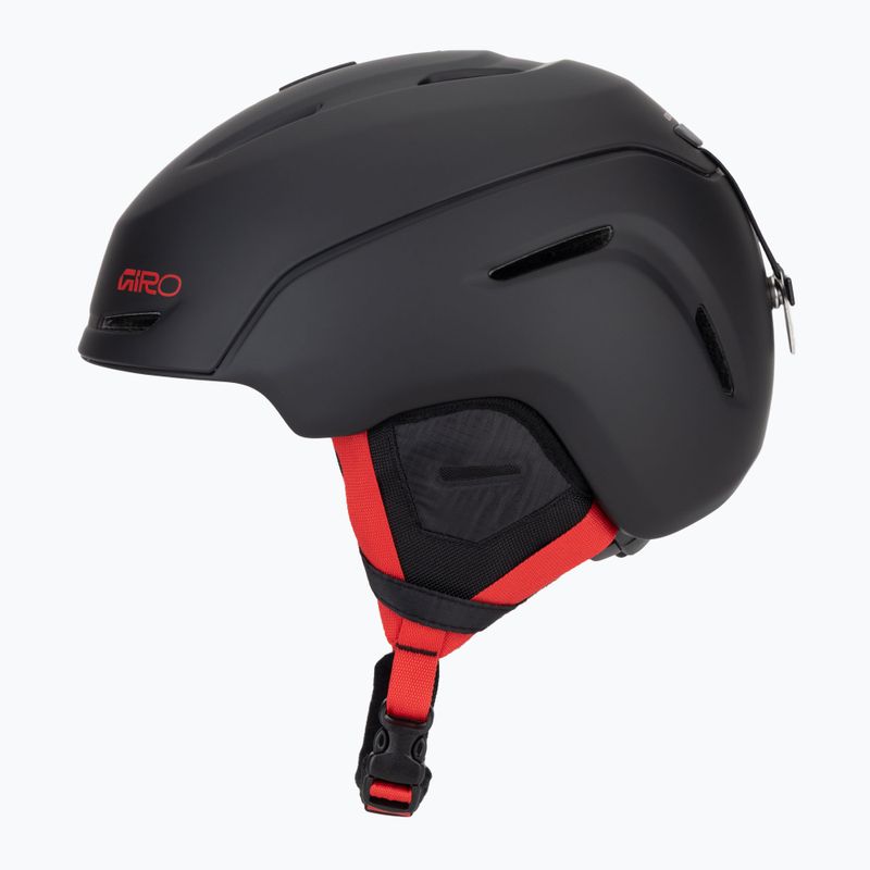 Лижний шолом Giro Neo matte black red 3