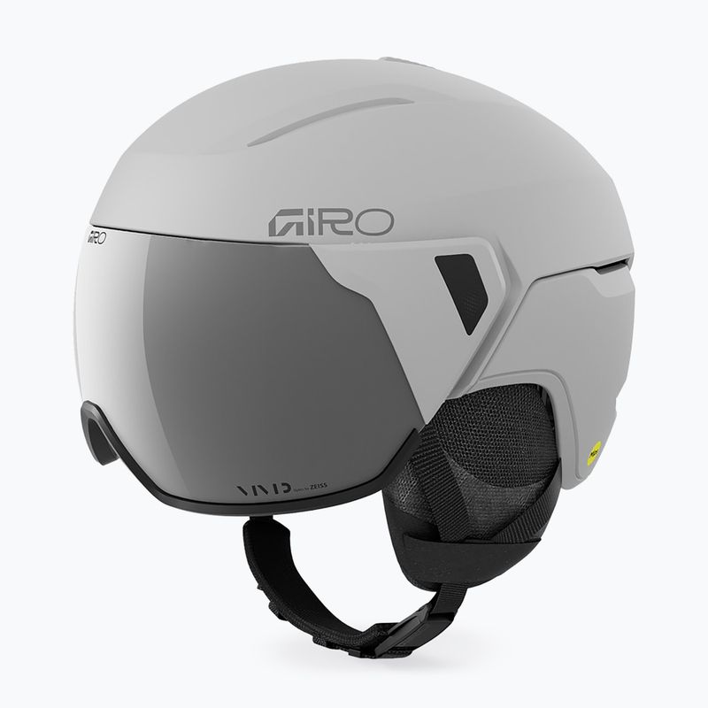 Шолом гірськолижний Giro Orbit Spherical Mips matte light grey/vivid onyx 10