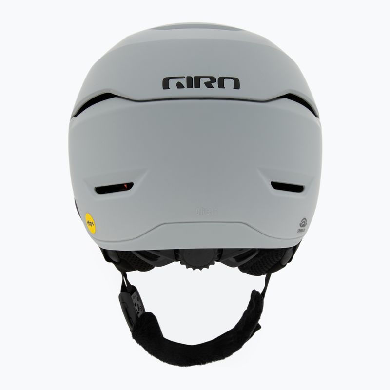 Шолом гірськолижний Giro Orbit Spherical Mips matte light grey/vivid onyx 4
