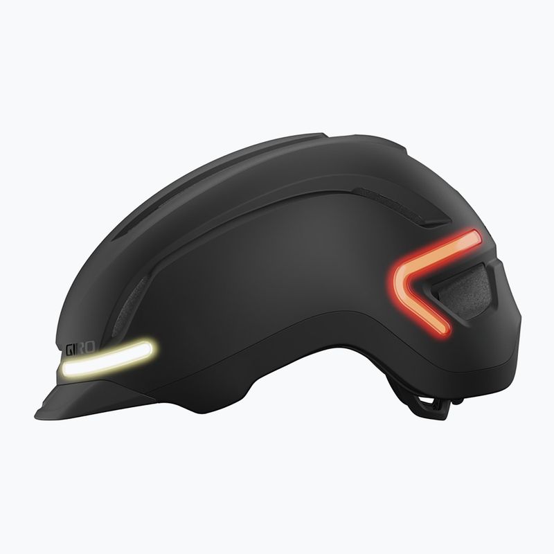 Шолом велосипедний Giro Ethos Integrated MIPS LED matte black 2