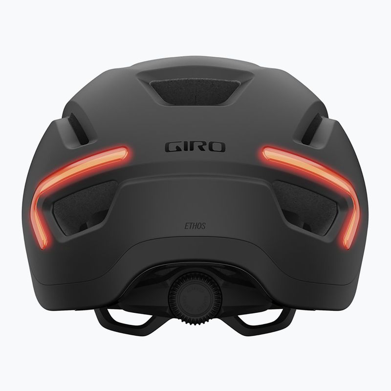 Шолом велосипедний Giro Ethos Integrated MIPS LED matte black 4