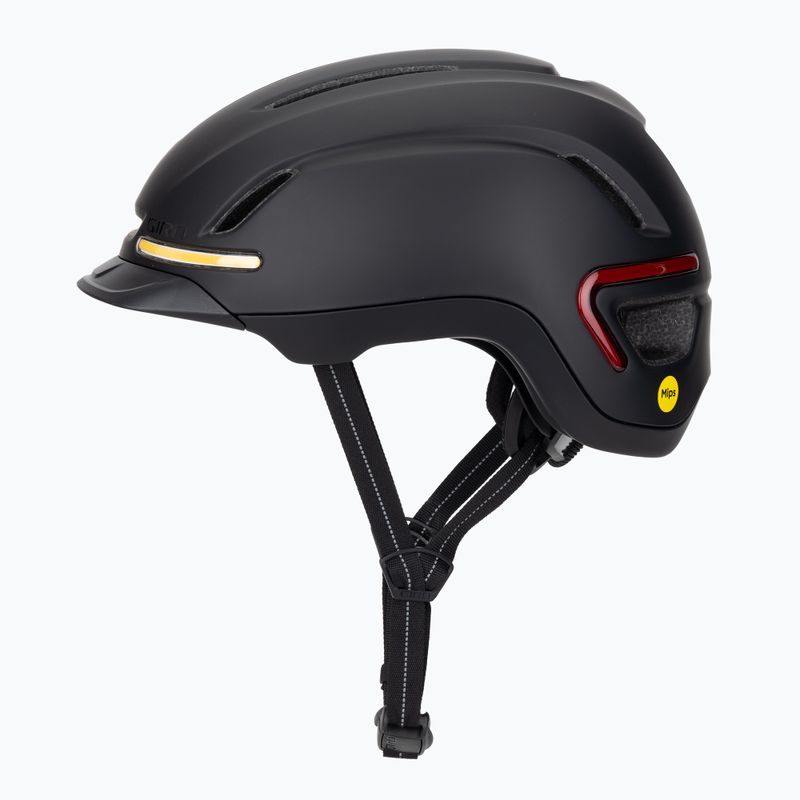 Шолом велосипедний Giro Ethos Integrated MIPS LED matte black 3