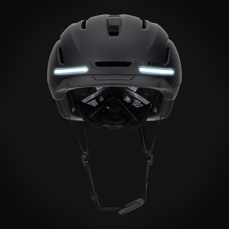 Шолом велосипедний Giro Ethos Integrated MIPS LED matte black 9