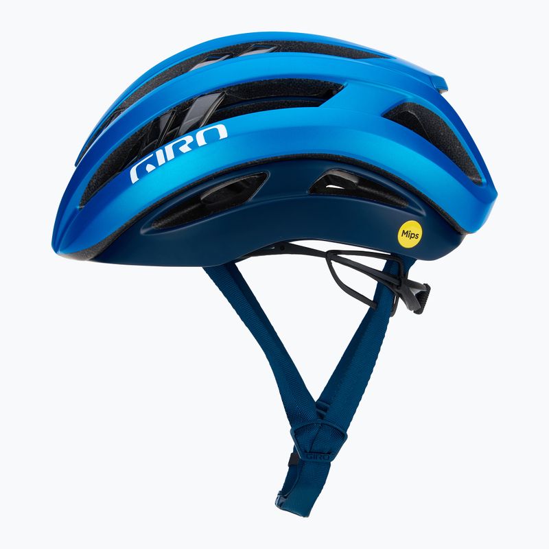 Шолом велосипедний Giro Aries Spherical MIPS matte ano blue 4