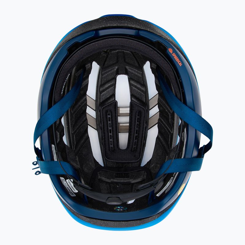 Шолом велосипедний Giro Aries Spherical MIPS matte ano blue 6
