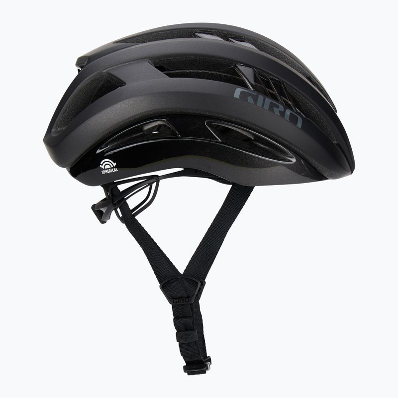 Шолом велосипедний Giro Aries Spherical MIPS matte black 4