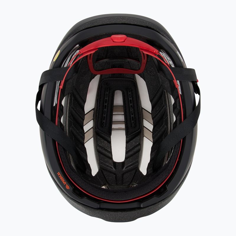 Шолом велосипедний Giro Aries Spherical MIPS matte carbon red 6
