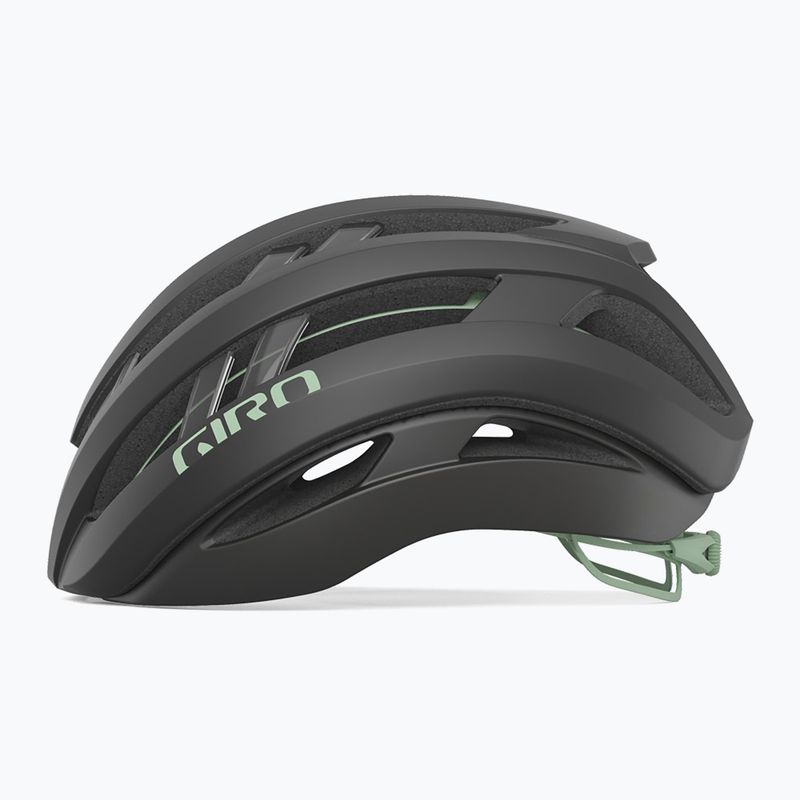 Шолом велосипедний Giro Aries Spherical MIPS matte coal/space green 2