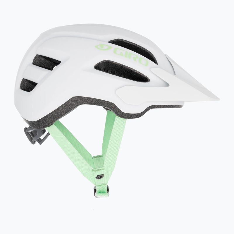 Шолом велосипедний жіночий Giro Fixture II W matte white green pearl 4