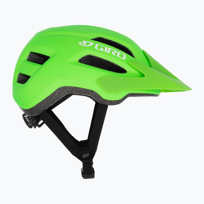 Шолом велосипедний дитячий Giro Fixture II Integrated MIPS matte bright green 4