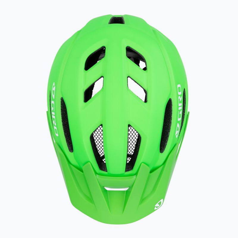 Шолом велосипедний дитячий Giro Fixture II matte bright green 6