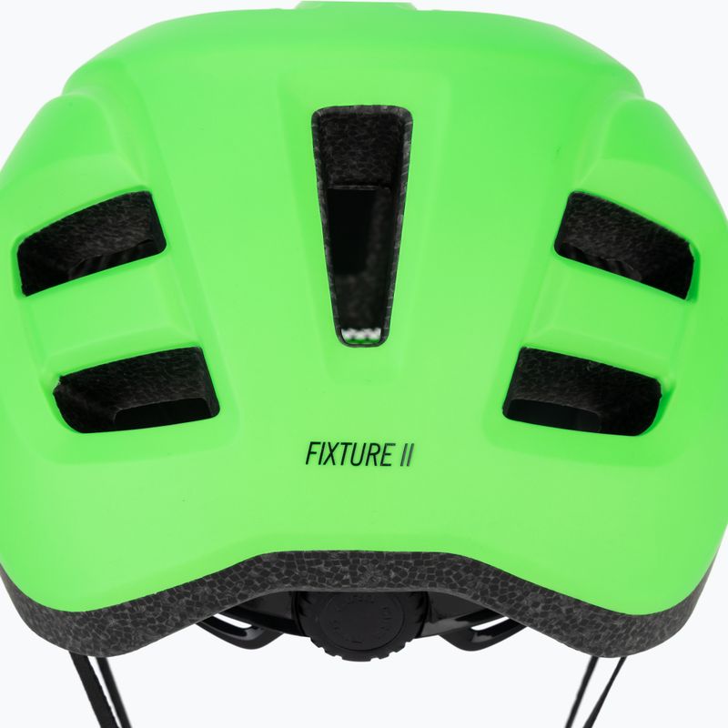 Шолом велосипедний дитячий Giro Fixture II matte bright green 9