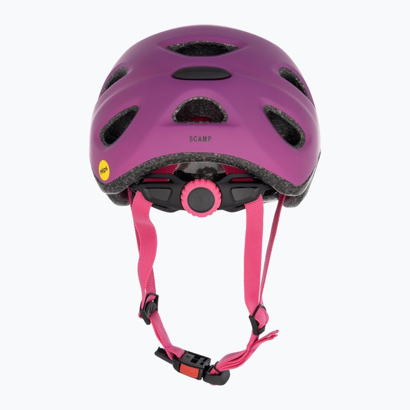 Шолом велосипедний дитячий Giro Scamp Integrated MIPS matte pink purple fade 3