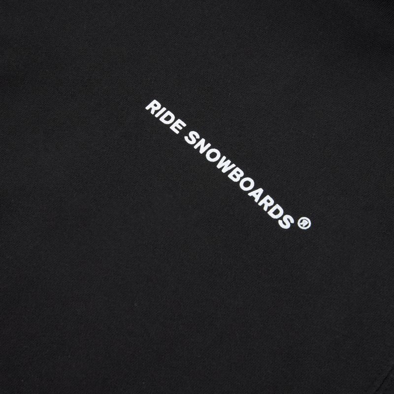 Кофта чоловіча RIDE Old English Hoody black 3