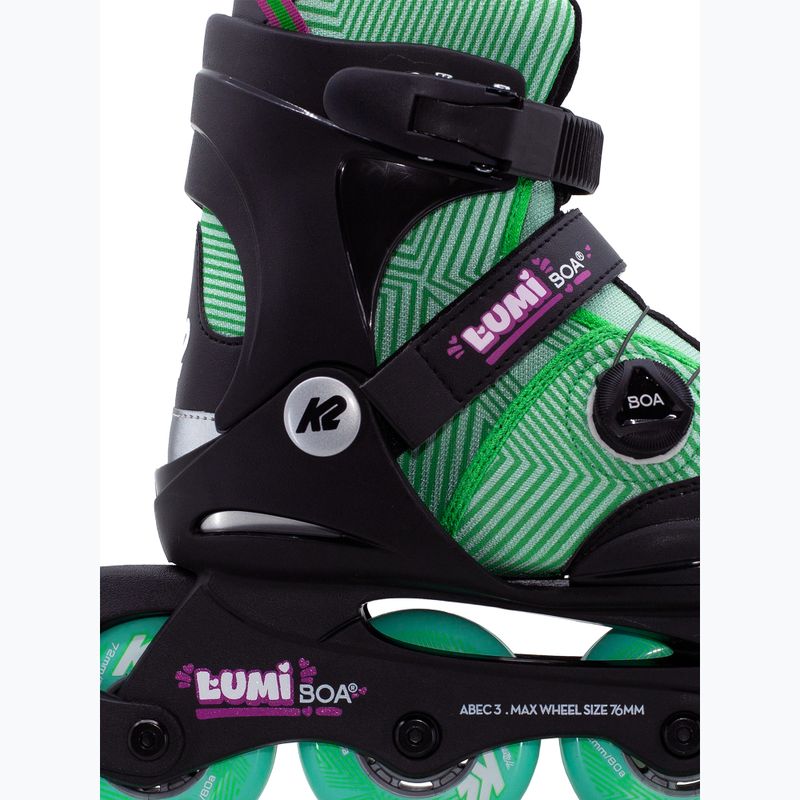 Ролики дитячі K2 Lumi Boa watermelon 3